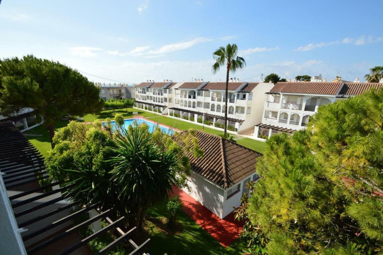 Apartamento con terraza privada y piscinas Vinarós Exterior foto
