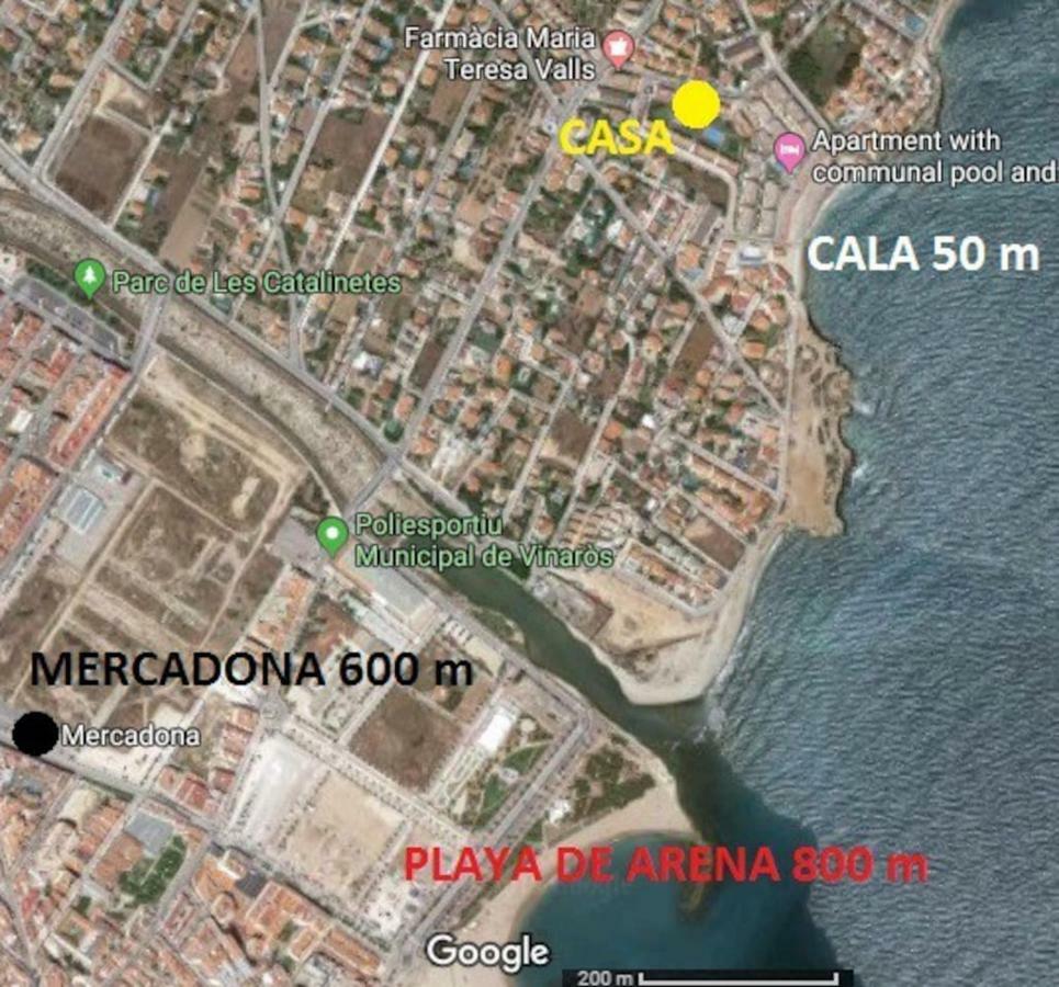 Apartamento con terraza privada y piscinas Vinarós Exterior foto